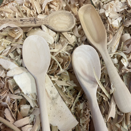 Holzlöffel schnitzen